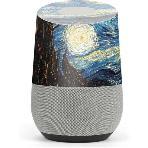 Vincent Van Gogh The Starry Night Google Home Skin